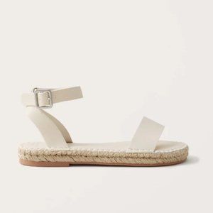 Strap Espadrille Slide Sandals